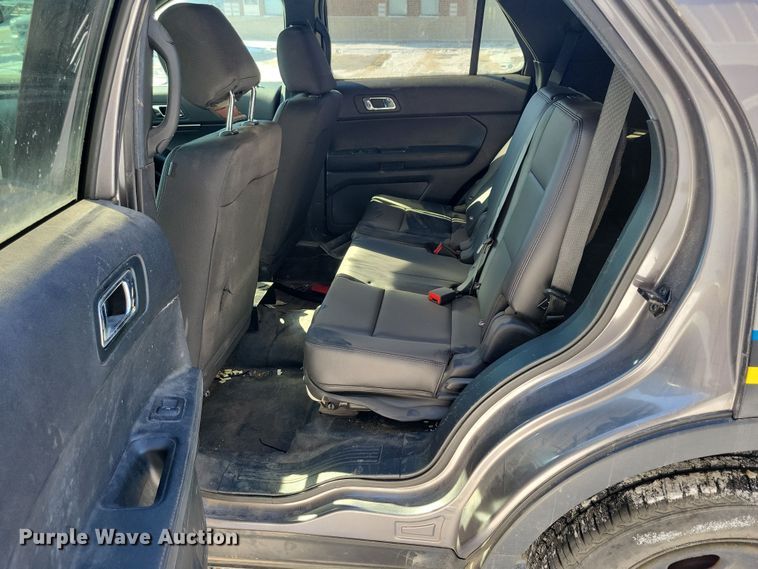 image for item NB9831 2018 Ford Explorer Police interceptor SUV