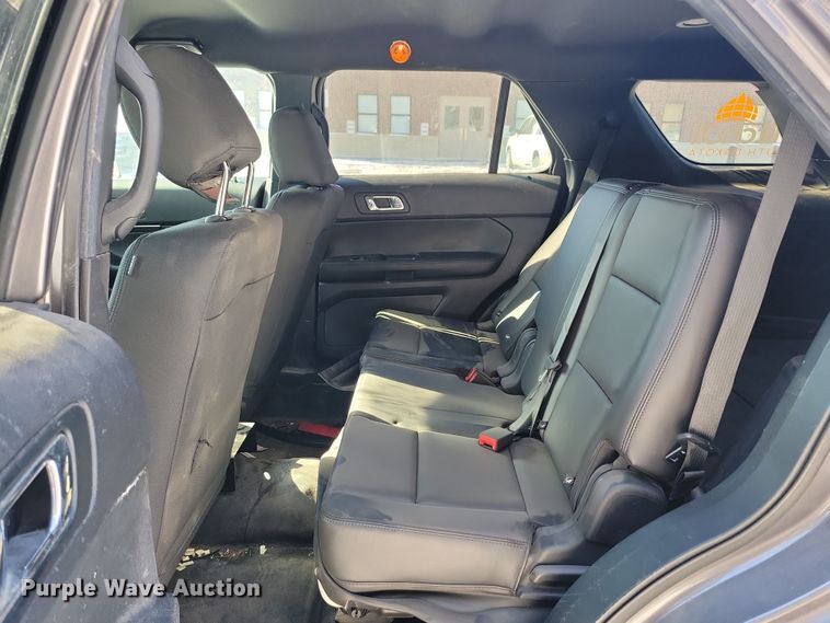 image for item NB9831 2018 Ford Explorer Police interceptor SUV