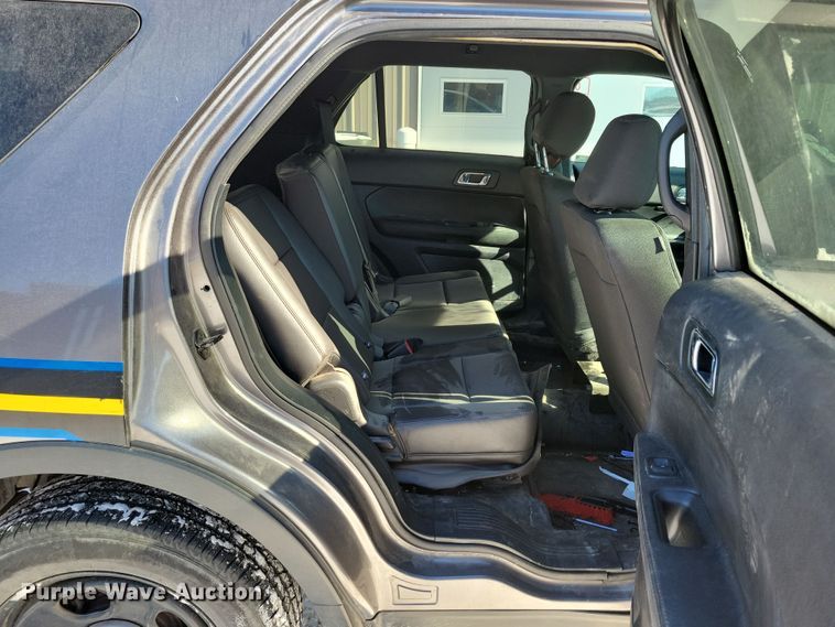 image for item NB9831 2018 Ford Explorer Police interceptor SUV