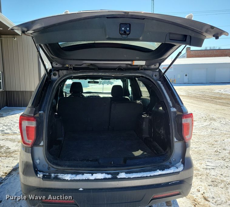 image for item NB9831 2018 Ford Explorer Police interceptor SUV