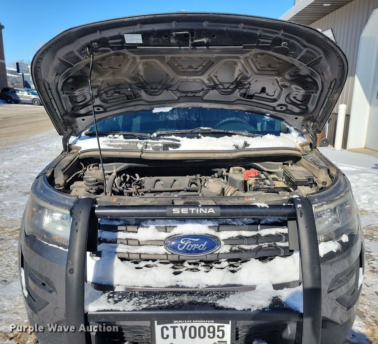 image for item NB9831 2018 Ford Explorer Police interceptor SUV