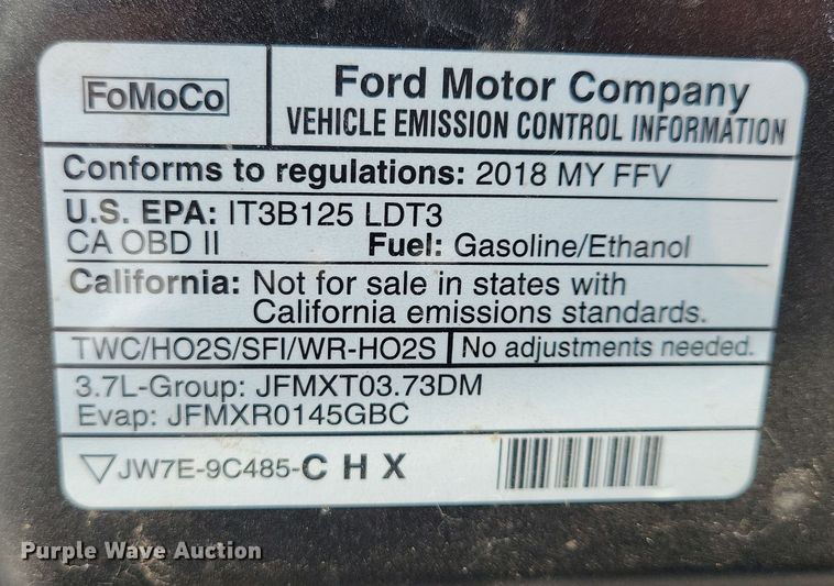 image for item NB9831 2018 Ford Explorer Police interceptor SUV