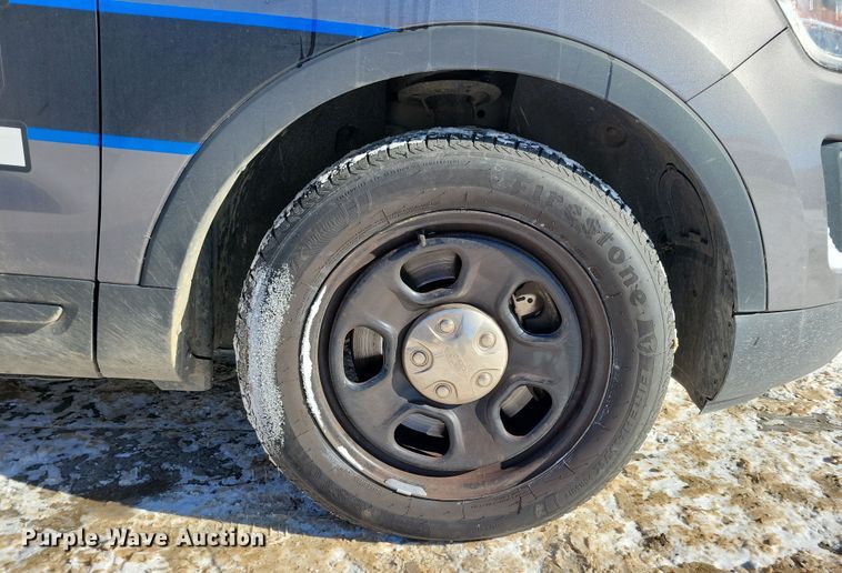 image for item NB9831 2018 Ford Explorer Police interceptor SUV