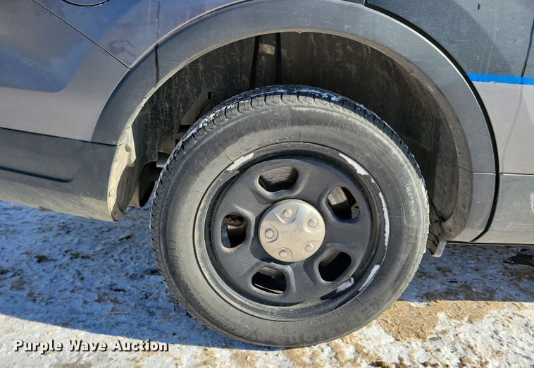 image for item NB9831 2018 Ford Explorer Police interceptor SUV