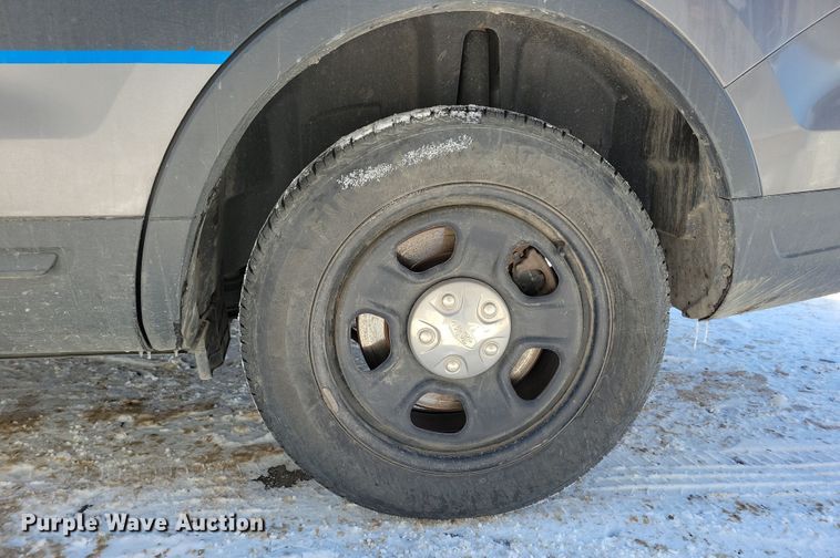 image for item NB9831 2018 Ford Explorer Police interceptor SUV