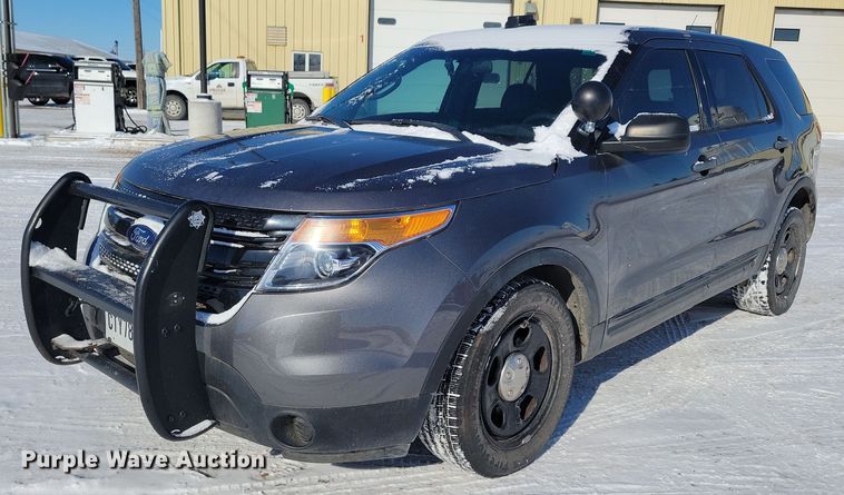 image for item NB9832 2014 Ford Explorer Police Interceptor SUV