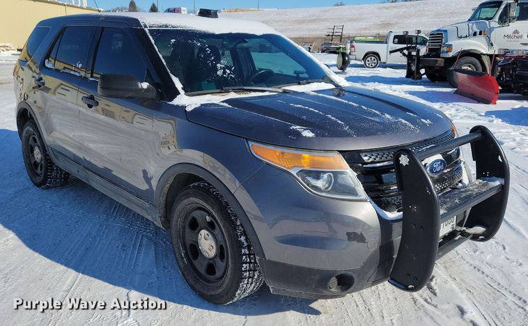 image for item NB9832 2014 Ford Explorer Police Interceptor SUV