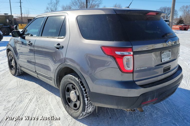 image for item NB9832 2014 Ford Explorer Police Interceptor SUV