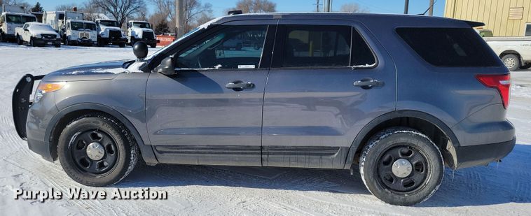image for item NB9832 2014 Ford Explorer Police Interceptor SUV