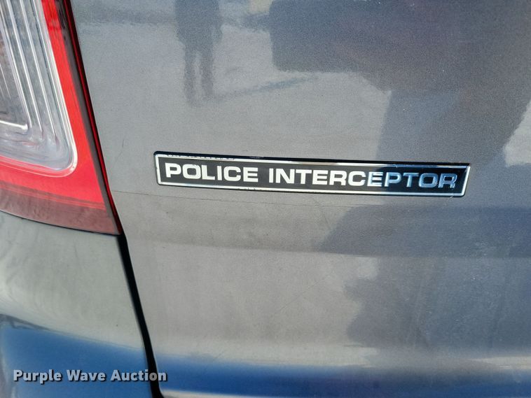 image for item NB9832 2014 Ford Explorer Police Interceptor SUV