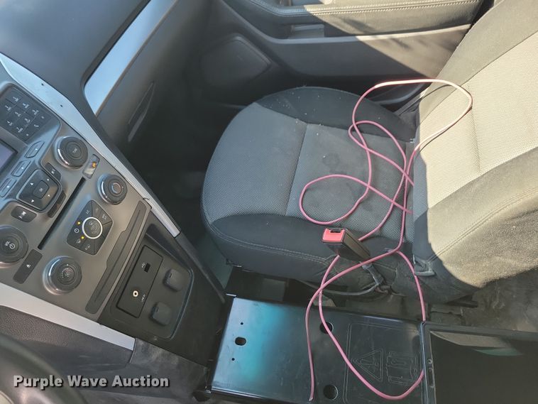 image for item NB9832 2014 Ford Explorer Police Interceptor SUV