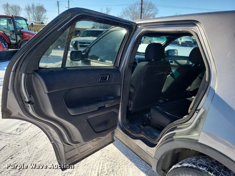 image for item NB9832 2014 Ford Explorer Police Interceptor SUV