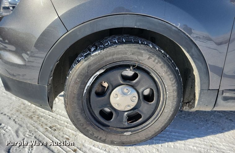 image for item NB9832 2014 Ford Explorer Police Interceptor SUV