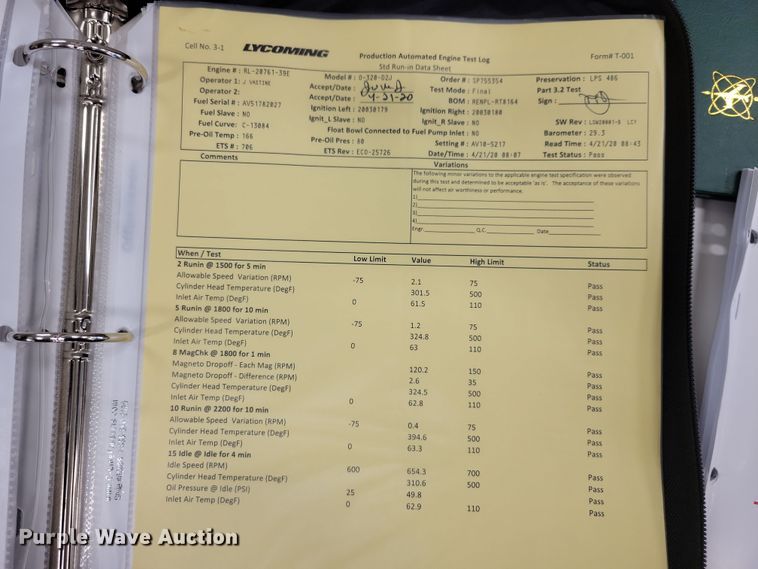 image for item NB9846 1982 Cessna 172P Skyhawk II airplane