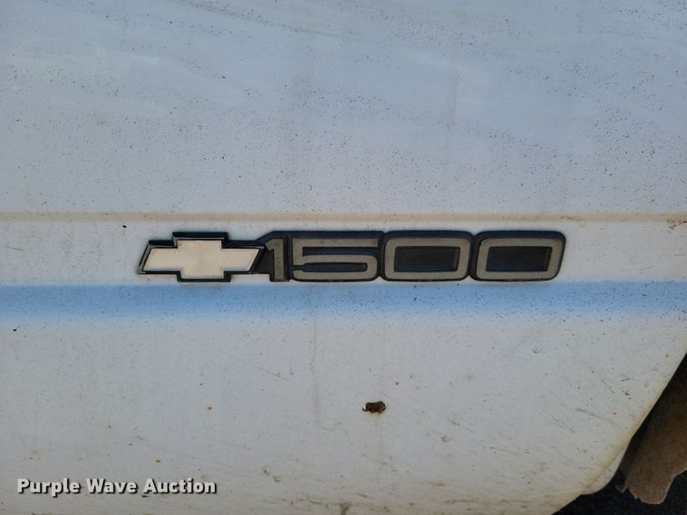 image for item NB9857 1997 Chevrolet  K1500 pickup truck