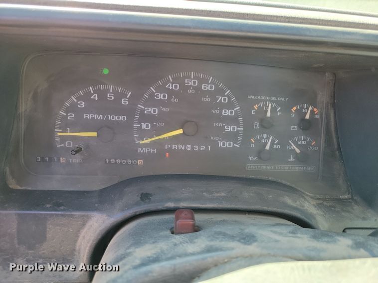 image for item NB9857 1997 Chevrolet  K1500 pickup truck