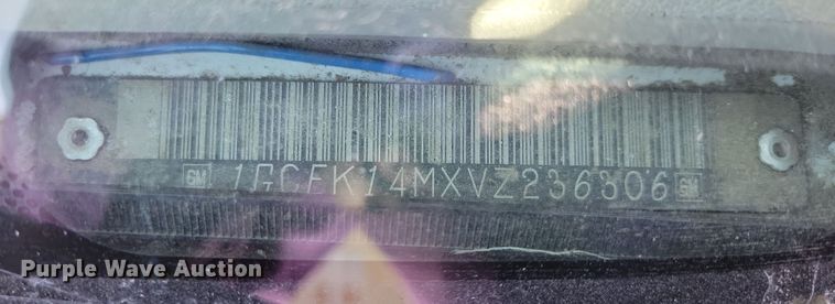 image for item NB9857 1997 Chevrolet  K1500 pickup truck