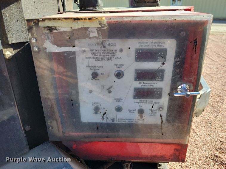 image for item NB9859 2012 Cimline Matrix 1500 melter applicator