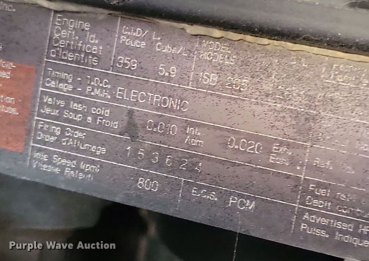 image for item NB9863 2003 Freightliner Johnston FC-70 street sweeper truck