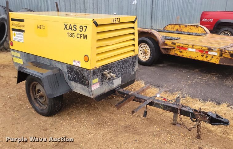 image for item NB9872 2005 Atlas Copco XAS 97 air compressor