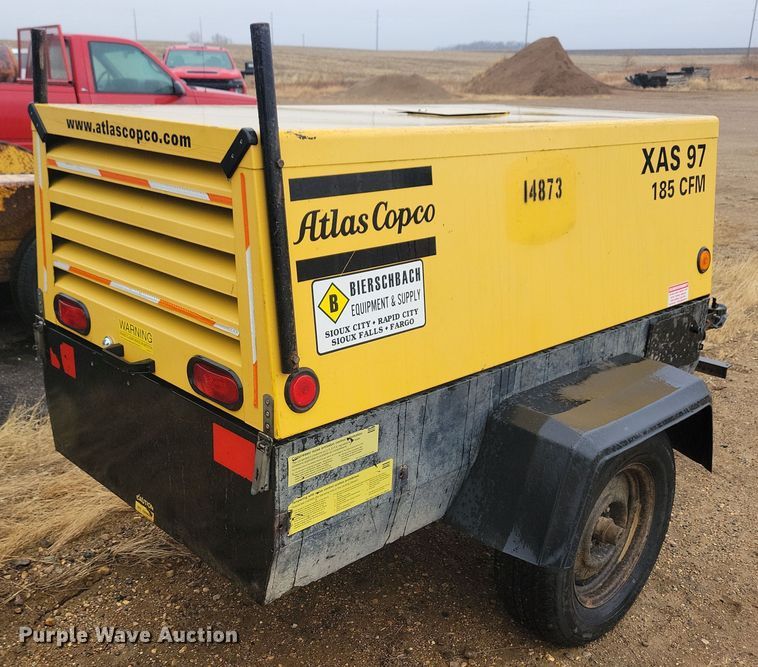 image for item NB9872 2005 Atlas Copco XAS 97 air compressor