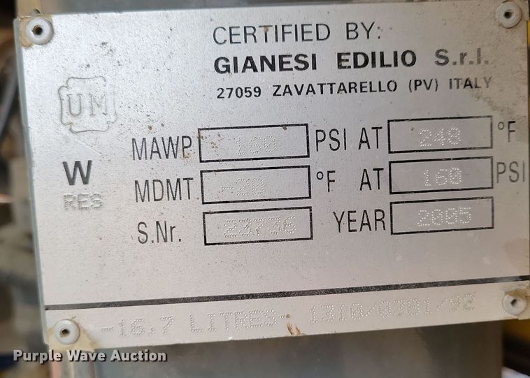 image for item NB9872 2005 Atlas Copco XAS 97 air compressor