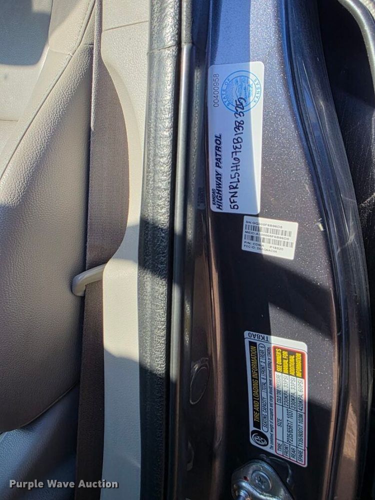 image for item NN9594 2014 Honda Odyssey van