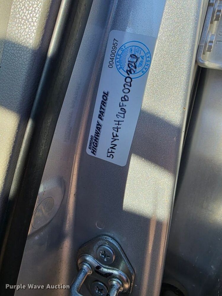 image for item NN9596 2015 Honda Pilot SUV