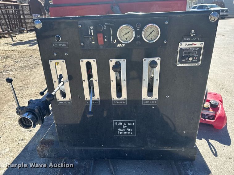 image for item NN9622 Hays Fire Equipment brush fire skid