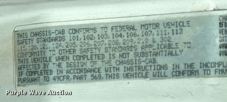 image for item NN9625 1998 Freightliner FL80 dump truck