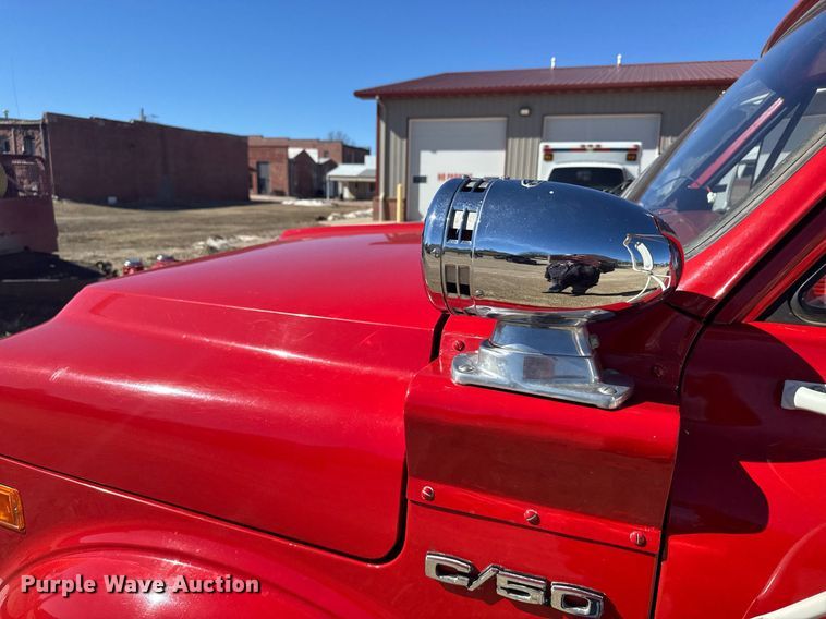 image for item NN9635 1970 Chevrolet C50 pumper fire truck