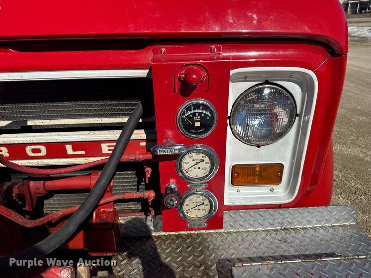 image for item NN9635 1970 Chevrolet C50 pumper fire truck