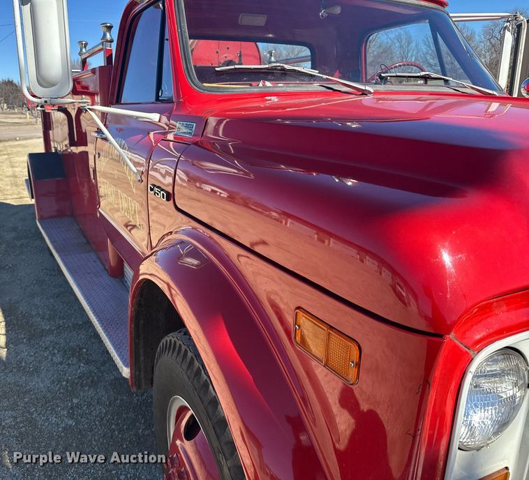 image for item NN9635 1970 Chevrolet C50 pumper fire truck