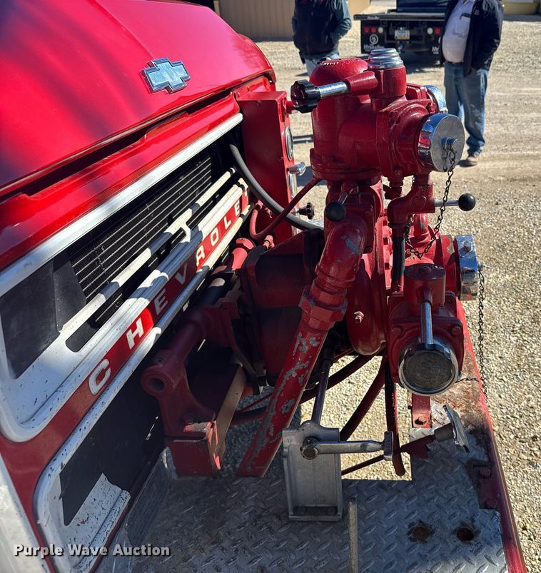 image for item NN9635 1970 Chevrolet C50 pumper fire truck