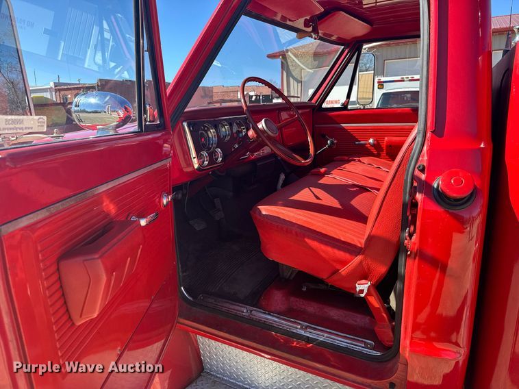 image for item NN9635 1970 Chevrolet C50 pumper fire truck