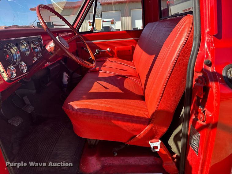 image for item NN9635 1970 Chevrolet C50 pumper fire truck