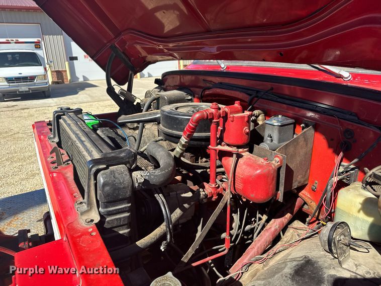 image for item NN9635 1970 Chevrolet C50 pumper fire truck