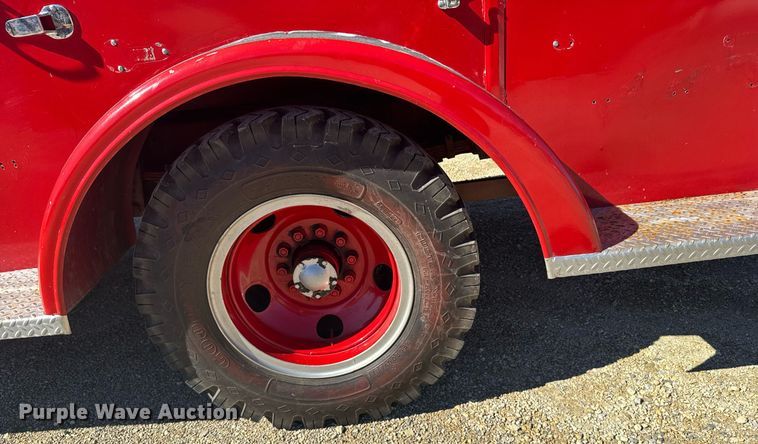 image for item NN9635 1970 Chevrolet C50 pumper fire truck