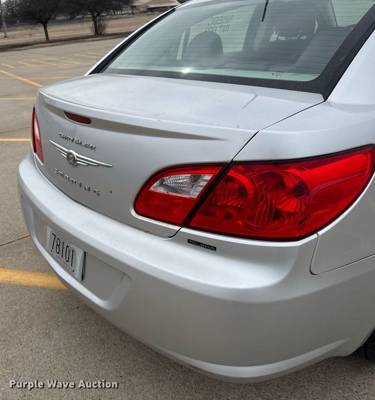 image for item NN9645 2010 Chrysler Sebring 