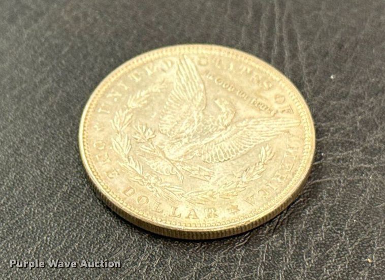 image for item NO9673 1885 Morgan silver dollar coin