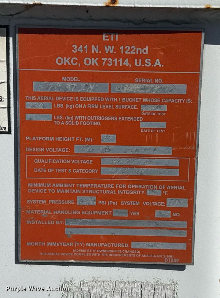 image for item NO9677 2004 Ford F450 Super Duty bucket truck