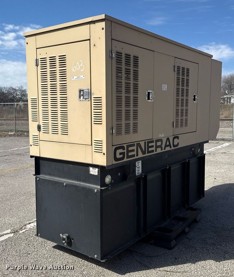image for item NO9678 2007 Generac D3.9 generator