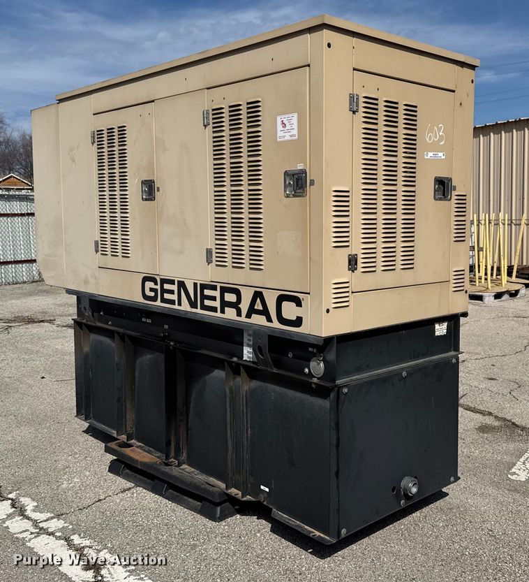 image for item NO9678 2007 Generac D3.9 generator