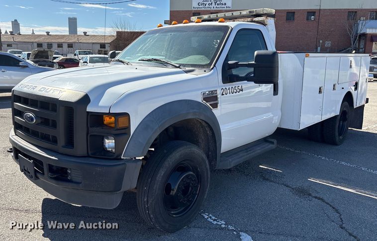 image for item NO9680 2010 Ford F450 Super Duty utility / service truck