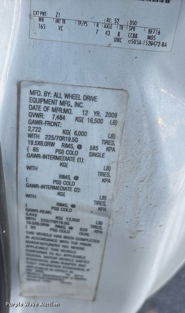 image for item NO9680 2010 Ford F450 Super Duty utility / service truck