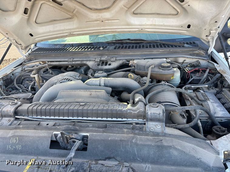 image for item NO9681 2006 Ford F450 Super Duty Crew Cab dump flatbed truck