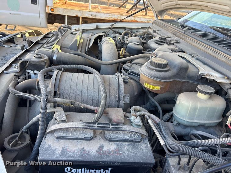 image for item NO9681 2006 Ford F450 Super Duty Crew Cab dump flatbed truck