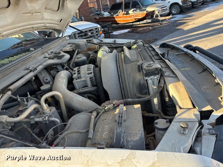 image for item NO9681 2006 Ford F450 Super Duty Crew Cab dump flatbed truck