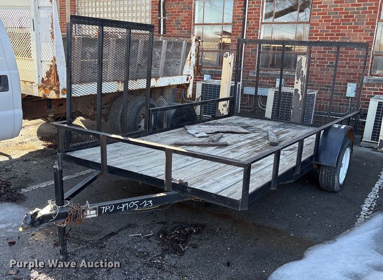 image for item NO9683 2011 MEB utility trailer