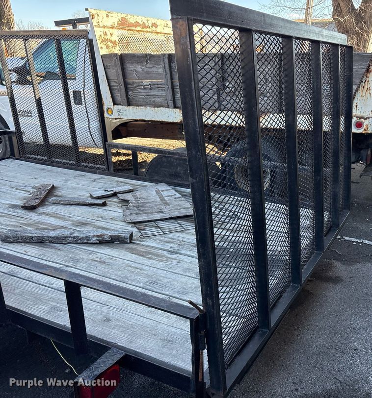 image for item NO9683 2011 MEB utility trailer